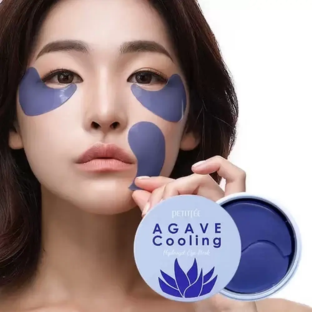 Petitfee Agave Cooling - Гидрогелевые патчи для глаз против отеков