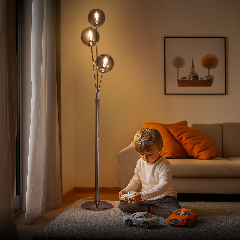 Citilux Томми CL102930 Торшер Хром
