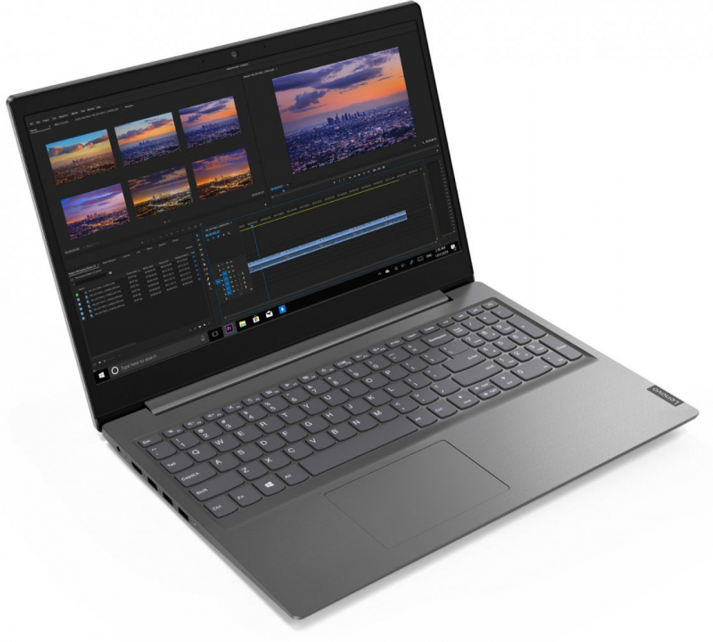 Ноутбук Lenovo V15-IIL 15.6"(1920x1080)TN/ i3-1005G1(1.2ГГц)/ 4Гб/ 128Gb SSD/ UHD Graphics 620/ нет DVD/ Win10 / Серый 82C500PPRU