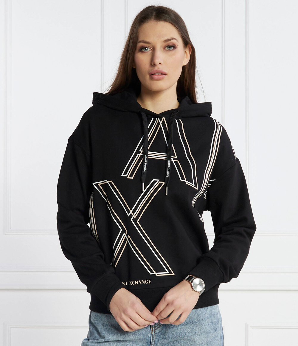Худи Armani Exchange - черный(3DYM09 YJEBZ)