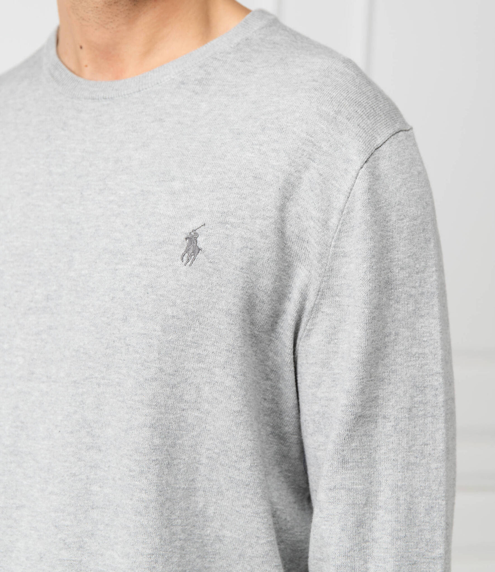свитер POLO RALPH LAUREN - серый(710684957)