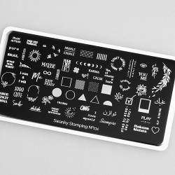 Пластина Swanky Stamping 111