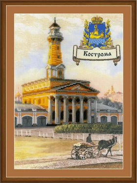 "Города России.Кострома"-0056РТ вышивка