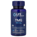 Life Extension, ТМГ, 500 мг, 60 вегетарианских капсул с жидкостью
