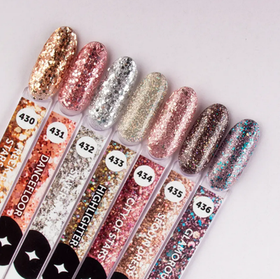 Milk Гель-лак Shine Bright - 435 - Sequin Dress, 9мл.