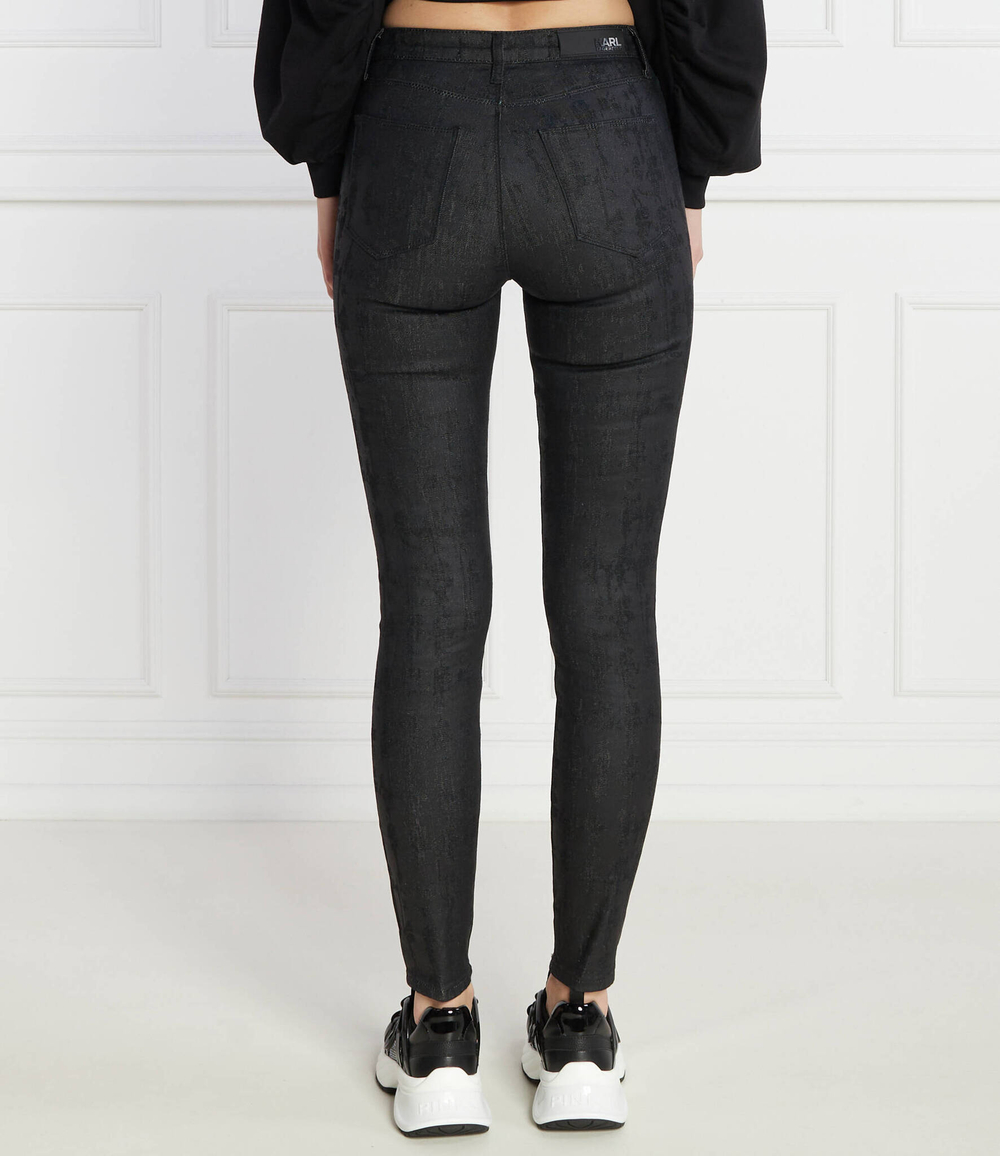 Джинсы aop skinny Karl Lagerfeld - черный(240W1109)
