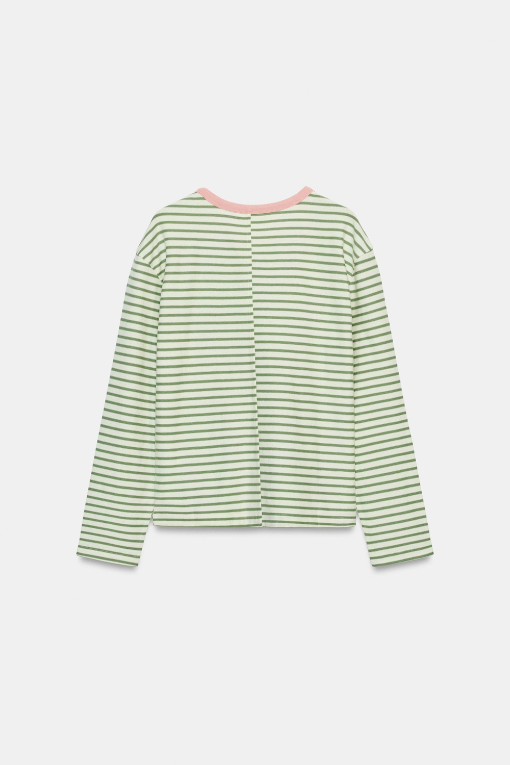 ФУТБОЛКА В ПОЛОСКУ С ДЛИННЫМИ РУКАВАМИ — ZARA