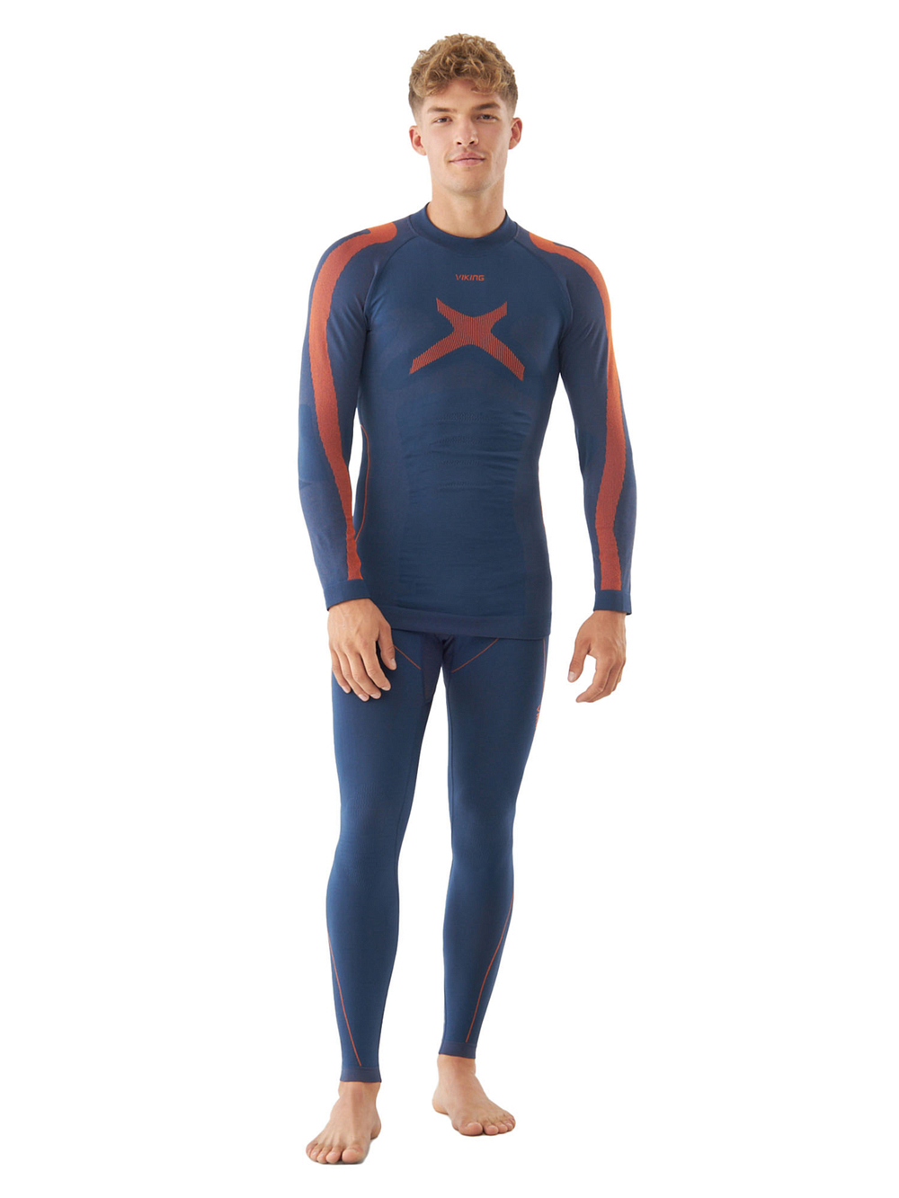 Комплект термобелья VIKING Primeone Man Set Navy/Orange (US:L)