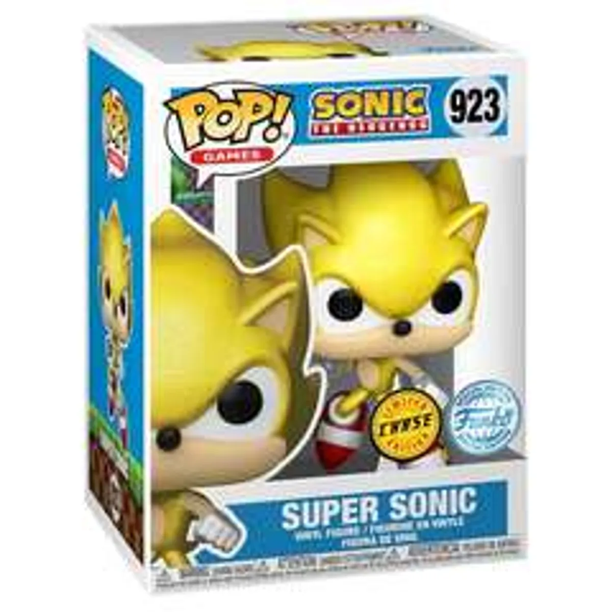 Funko POP! Sonic the Hedgehog: Super Sonic (Chase Exc) (923)