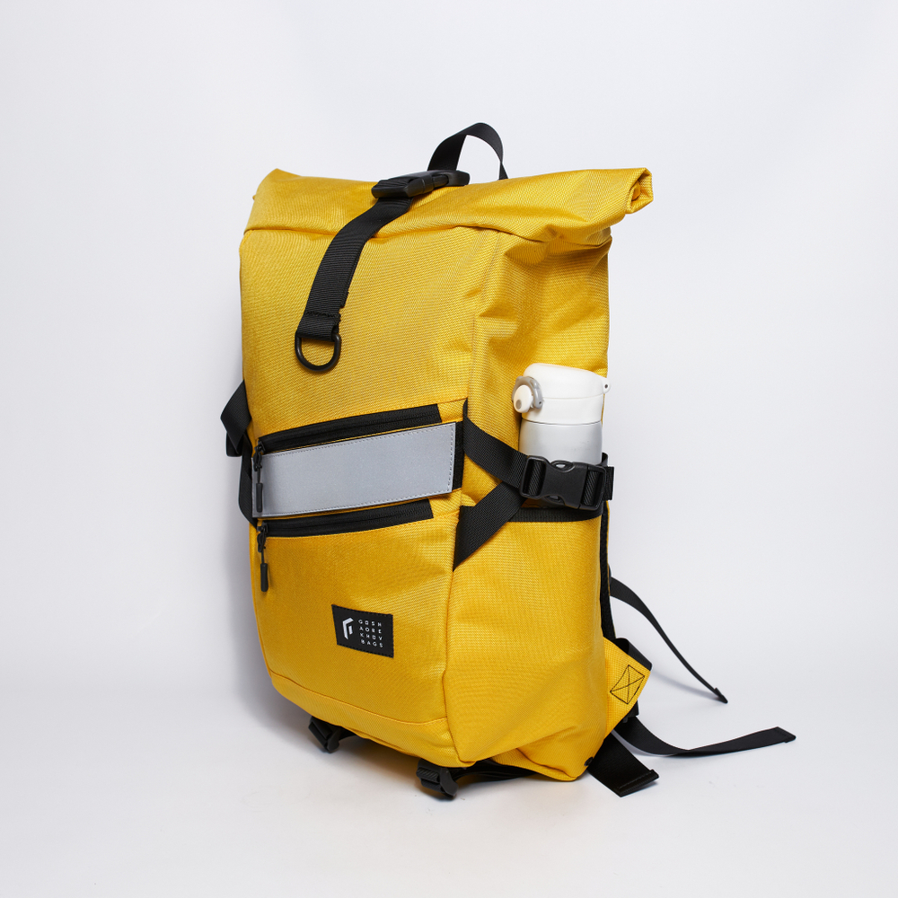 Рюкзак Technic Rolltop M желтый