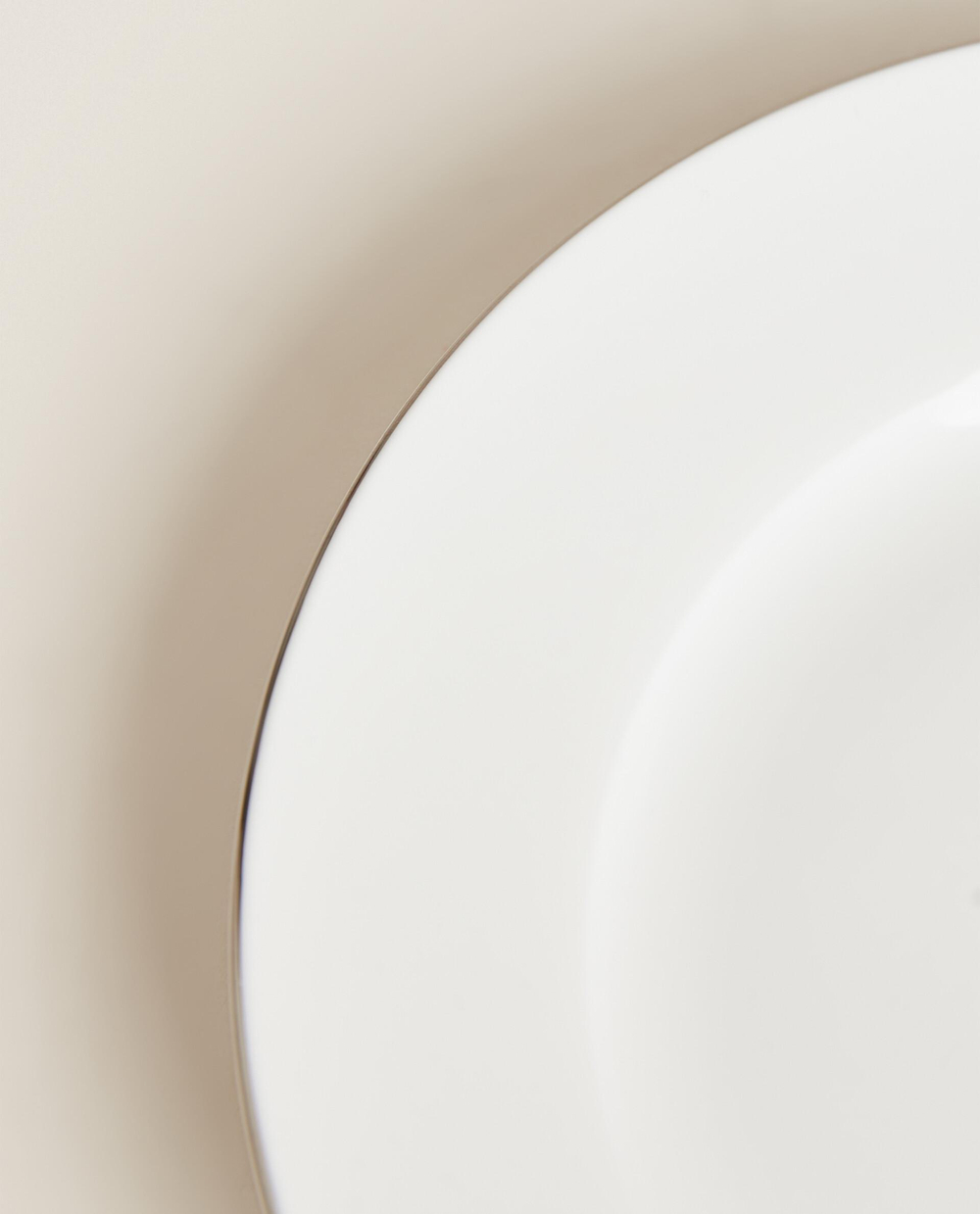 тарелка пирожковая из костяного фарфора Zara Home, фото 3
