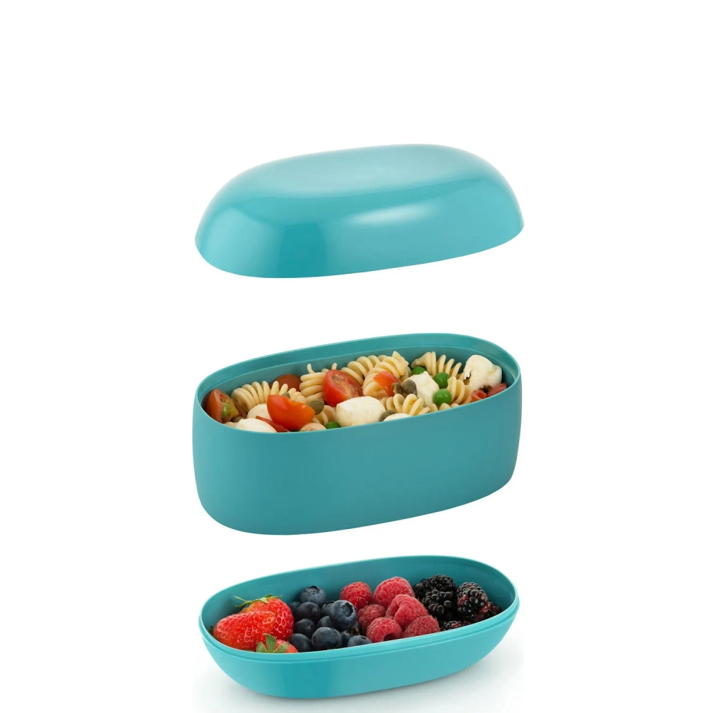 Alessi Ланчбокс 1,25л красный SA02R