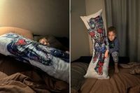 Фотография покупателя 9 - Дакимакура Оптимус Прайм
