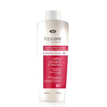 Lisap Оживляющий шампунь для окрашенных волос Top Care Repair Chroma Care Revitalizing Shampoo 1000 мл