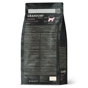 Сухой корм GRANDORF Fresh Cat ADULT Duck&Sweet Potato для кошек из свежего мяса утки с бататом