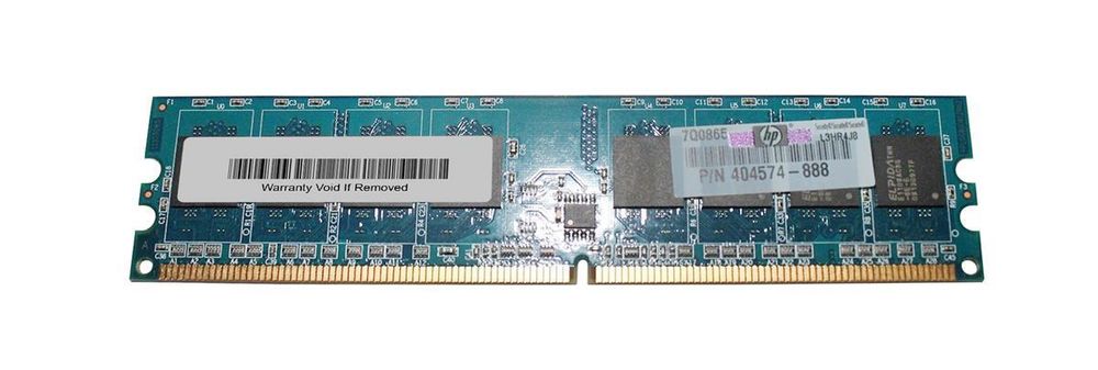 Оперативная память HP 1GB PC2-6400 DDR2 Non-ECC 240 pin 1.8V 800MHz Unbuffered DIMM AH058AT