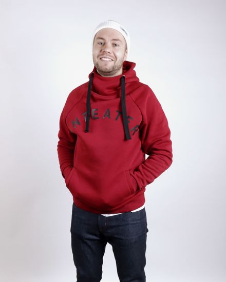 Толстовка ANTEATER hoodie-bordo