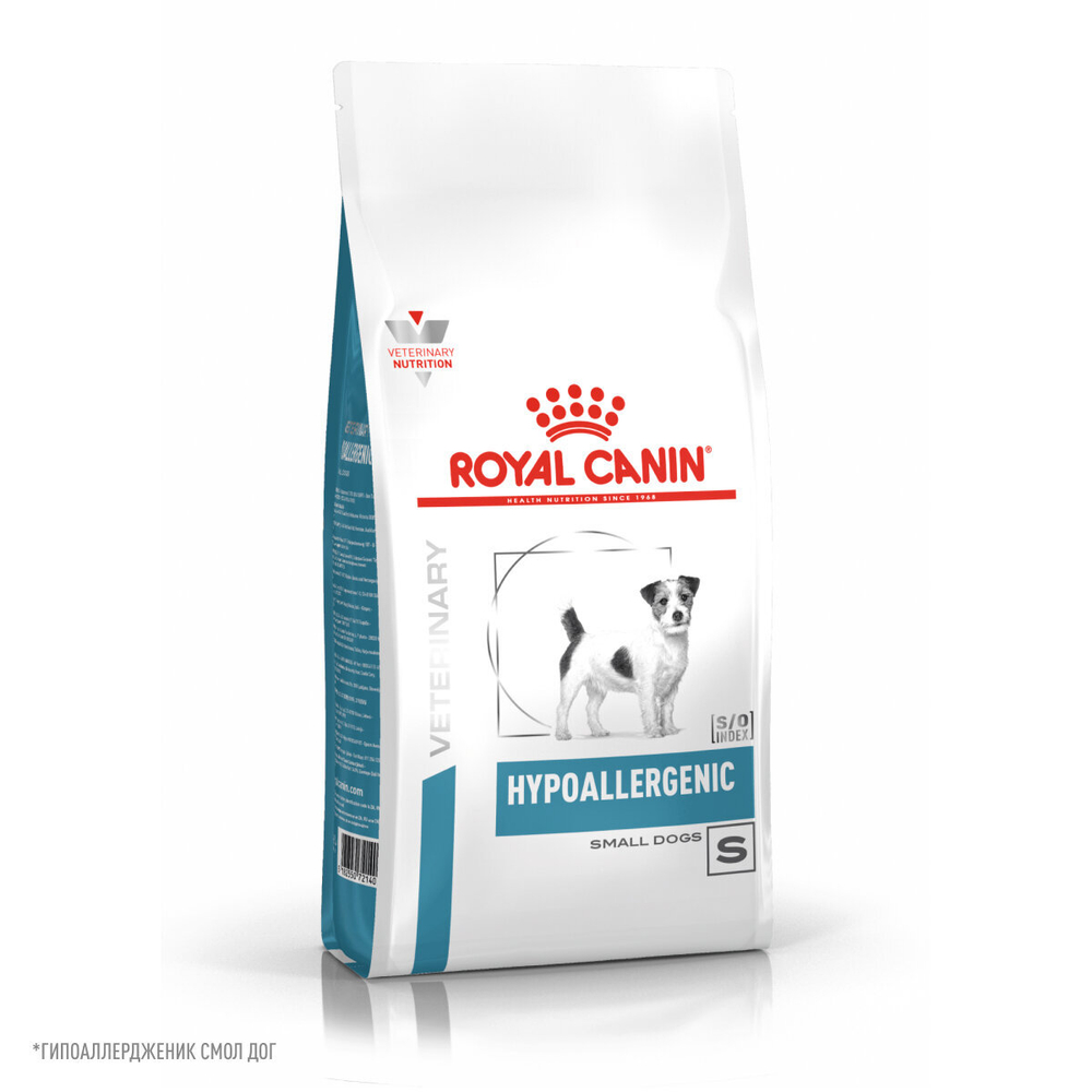 Сухой корм для взрослых собак Royal Canin Hypoallergenic HSD 24 Small Dog, при пищевой аллергии 3.5 кг (для мелких пород)