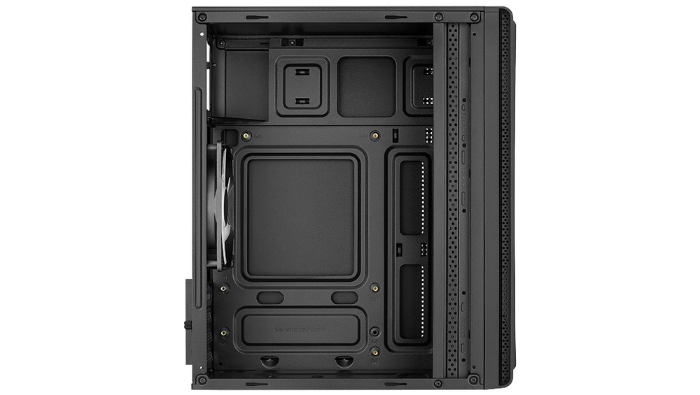 Корпус AeroCool Evo Mini-G-BK-v1 Black Mini Tower (4711099472352) без БП