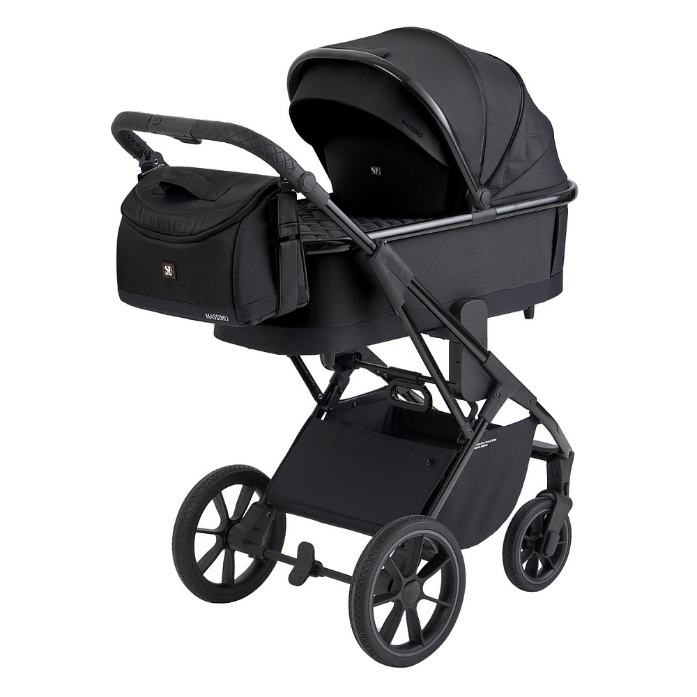 Коляска 3 в 1 Sweet Baby SBL Massimo + автокресло Premier Grey Black