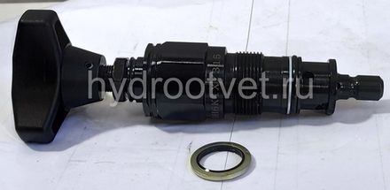 DBDA6K1X/25 - Предохранительный клапан прямого управления Ду6, давление регулировки до 25 бар, тип монтажа - встраиваемый, элемент регулировки A = рукоятка с ключом