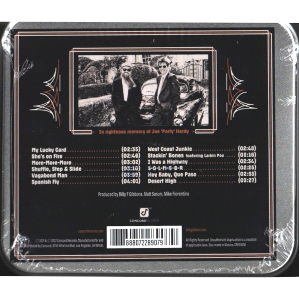 Billy F. Gibbons / Hardware (Tin Case)(CD)