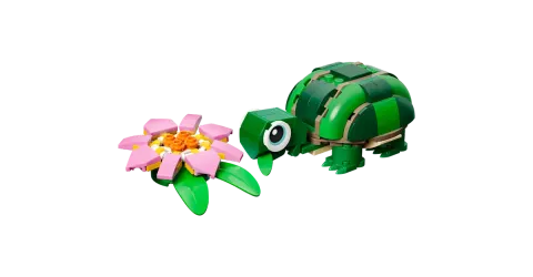 Конструктор LEGO Creator 3in1 31377 Turtle with a Water Lily Flower