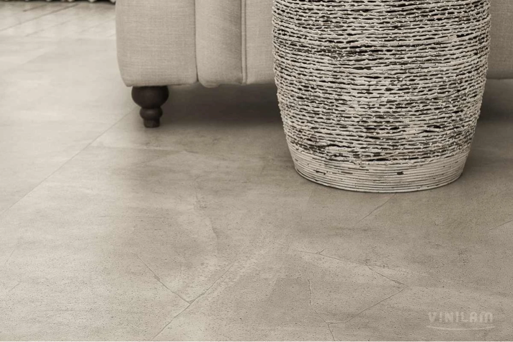 Кварц-винил Клеевой LVT Vinilam Ceramo Stone Glue 950x480 LVT 2,5 мм Бетонная Смесь 4.56 м2