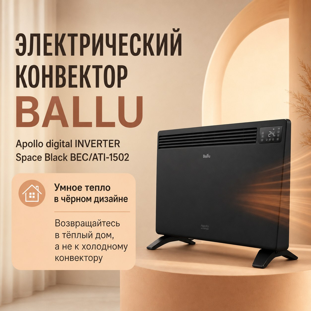 Электрический конвектор Ballu — НС-1343708