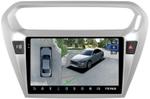 Магнитола для Peugeot 301, Citroen C-Elysee - Teyes CC3-2K-360 на Android 10, Быстрая, 2K QLED, CarPlay, 4G SIM-слот, 4 камеры в комплекте