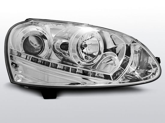 Фары передние XENON CHROME для VW GOLF 5 03-08