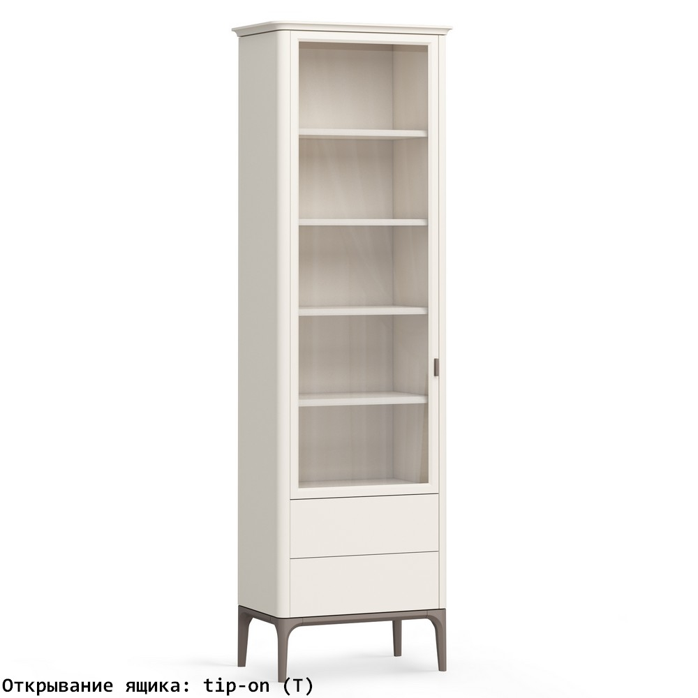 Шкаф книжный малый 2 ящика L Альтэ Pr129LC
