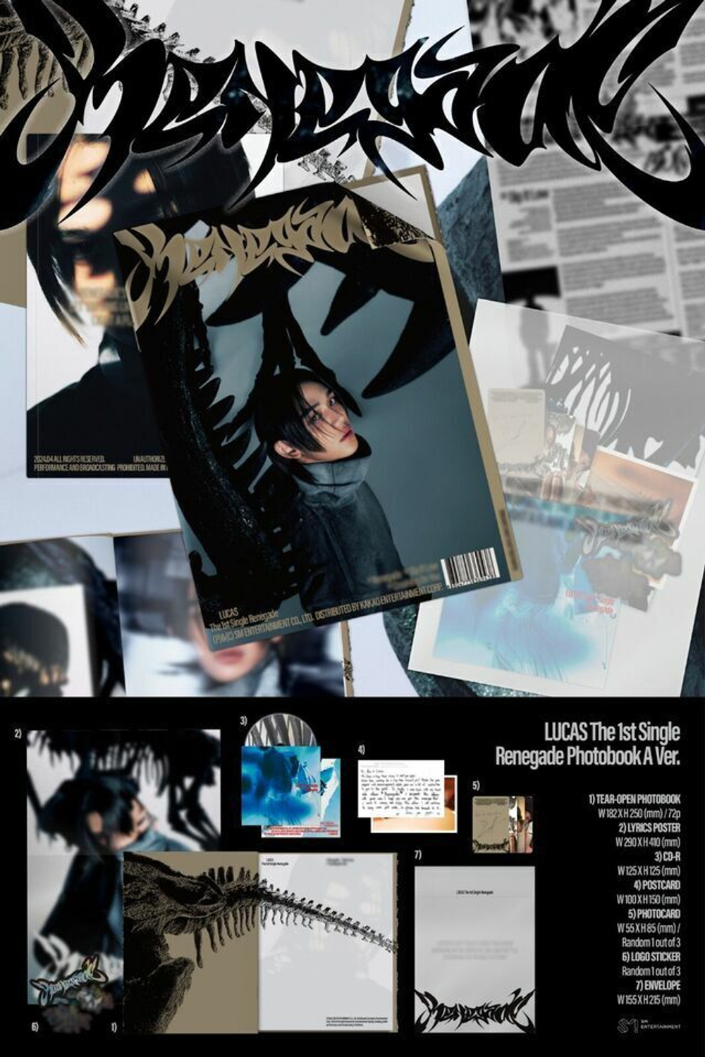 Альбом LUCAS - Renegade [Photo Book ver.] (A ver.)