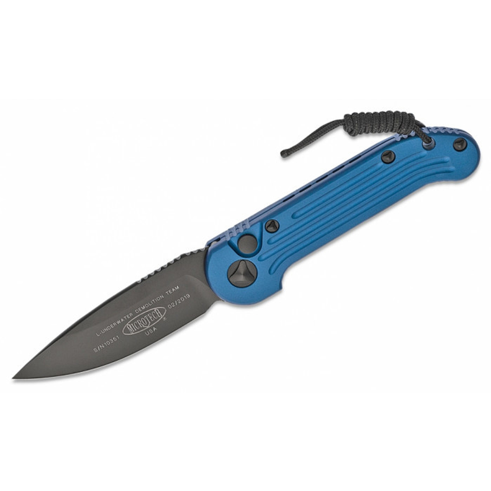 Автоматический нож Microtech 135-1BL LUDT Blue
