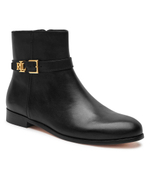 Кожаные ботильоны BROOKE LAUREN RALPH LAUREN - черный(802946807)