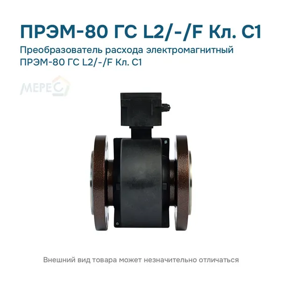 Преобразователь расхода электромагнитный ПРЭМ-80 ГС L2/-/F Кл. C1