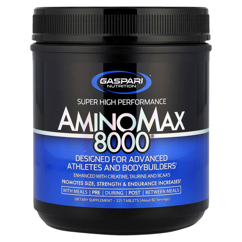 Gaspari Nutrition, AminoMax 8000®, 325 таблеток