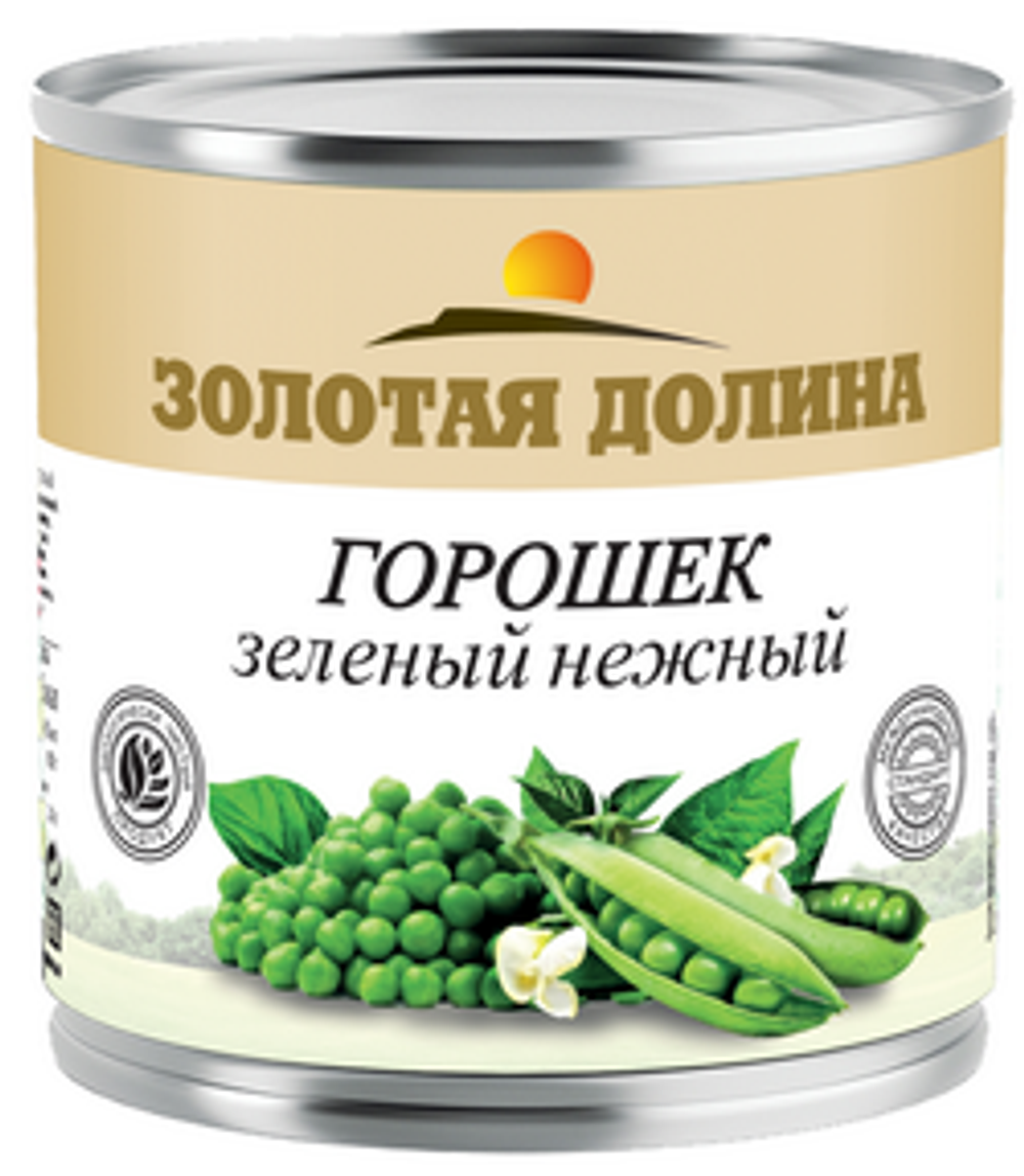 ГОРОШЕК ЗОЛОТАЯ ДОЛИНА 425мл ж/б (1х24)