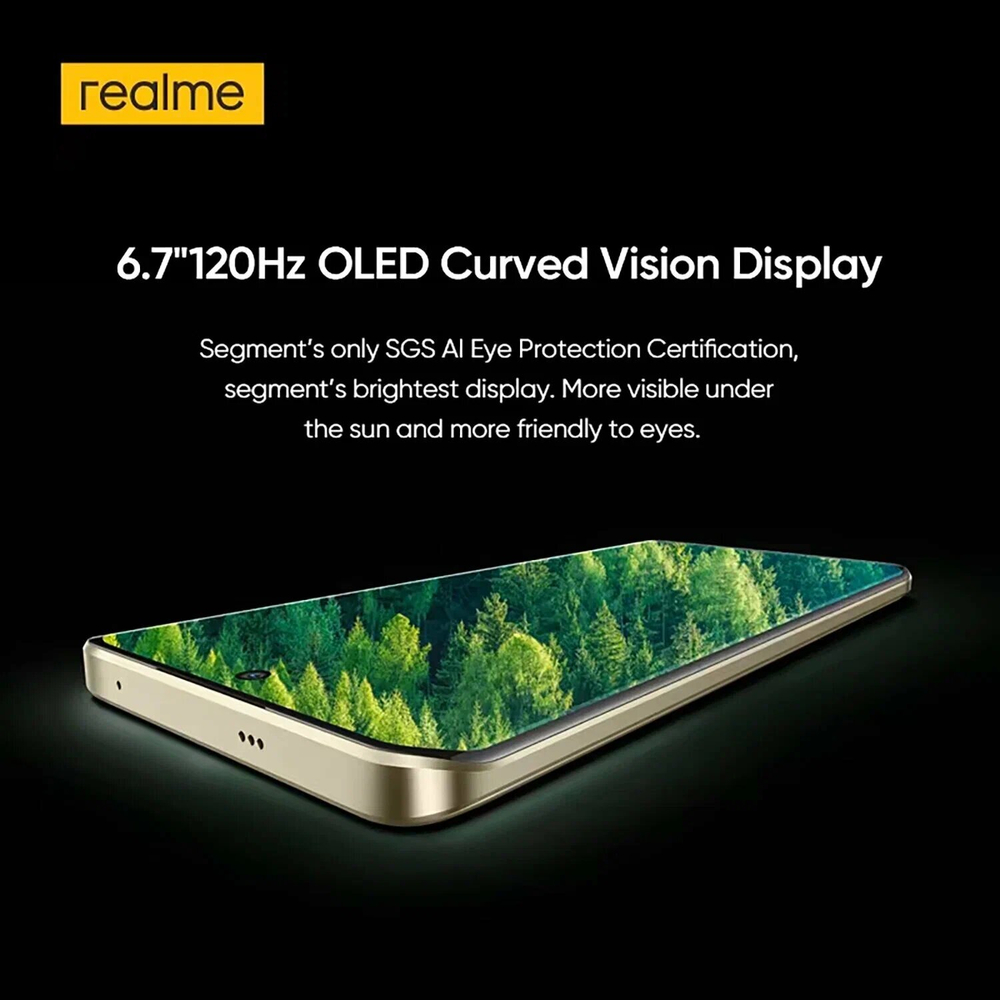 Смартфон Realme 13 Pro 12/5126GB, 2 SIM, Ростест, Emerald Green