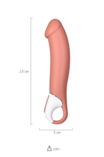 Вибратор Satisfyer Vibes Master силикон бежевый 23,5 см