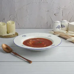 Тарелка глубокая 500 мл d 23,5 см h3,9 см для пасты, супа Sea Flower P.L. Proff Cuisine [6]