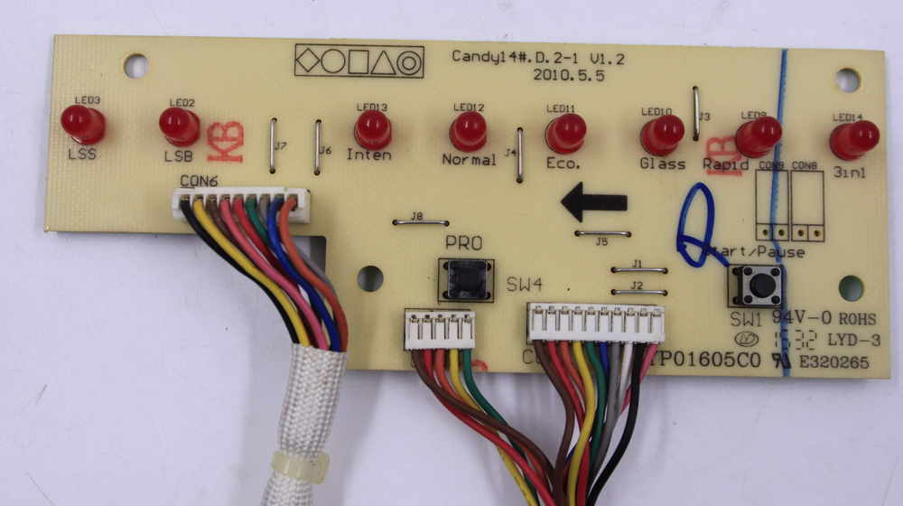 Модуль управления посудомоечной машины Candy CDCF 6S-07