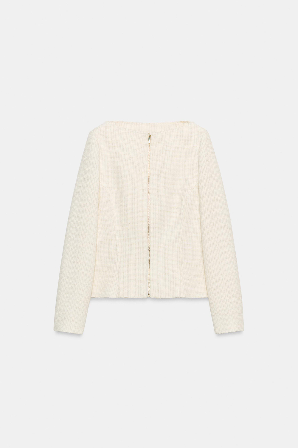 БЛЕЙЗЕР С ВЫРЕЗОМ ЛОДОЧКОЙ — ZARA