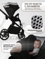 Коляска модульная Sweet Baby SBL Elegante Therma (Colore) Black