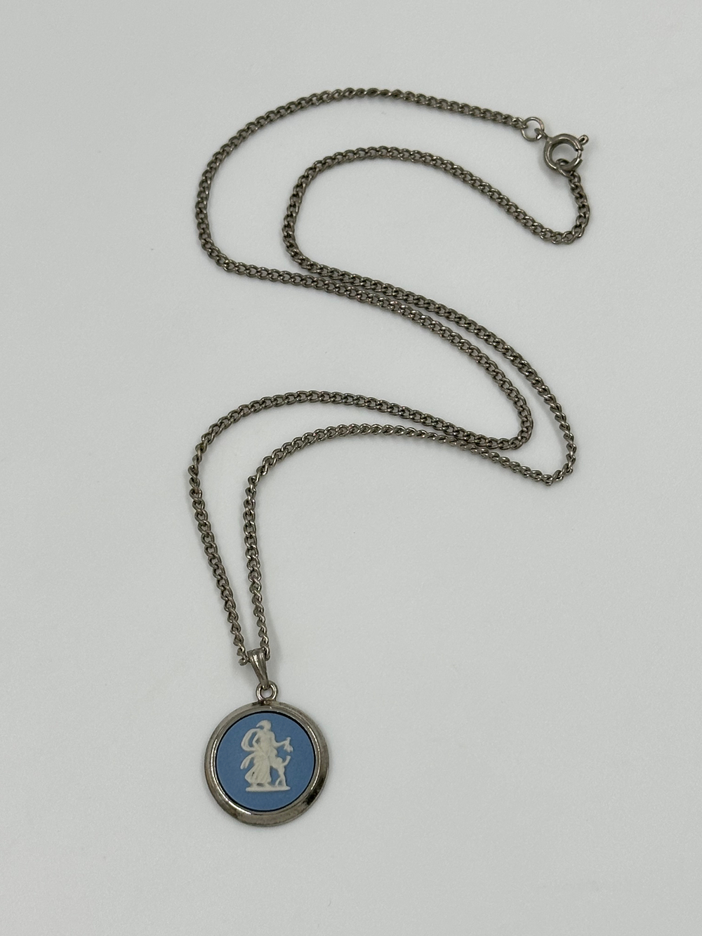 Кулон Wedgwood голубой