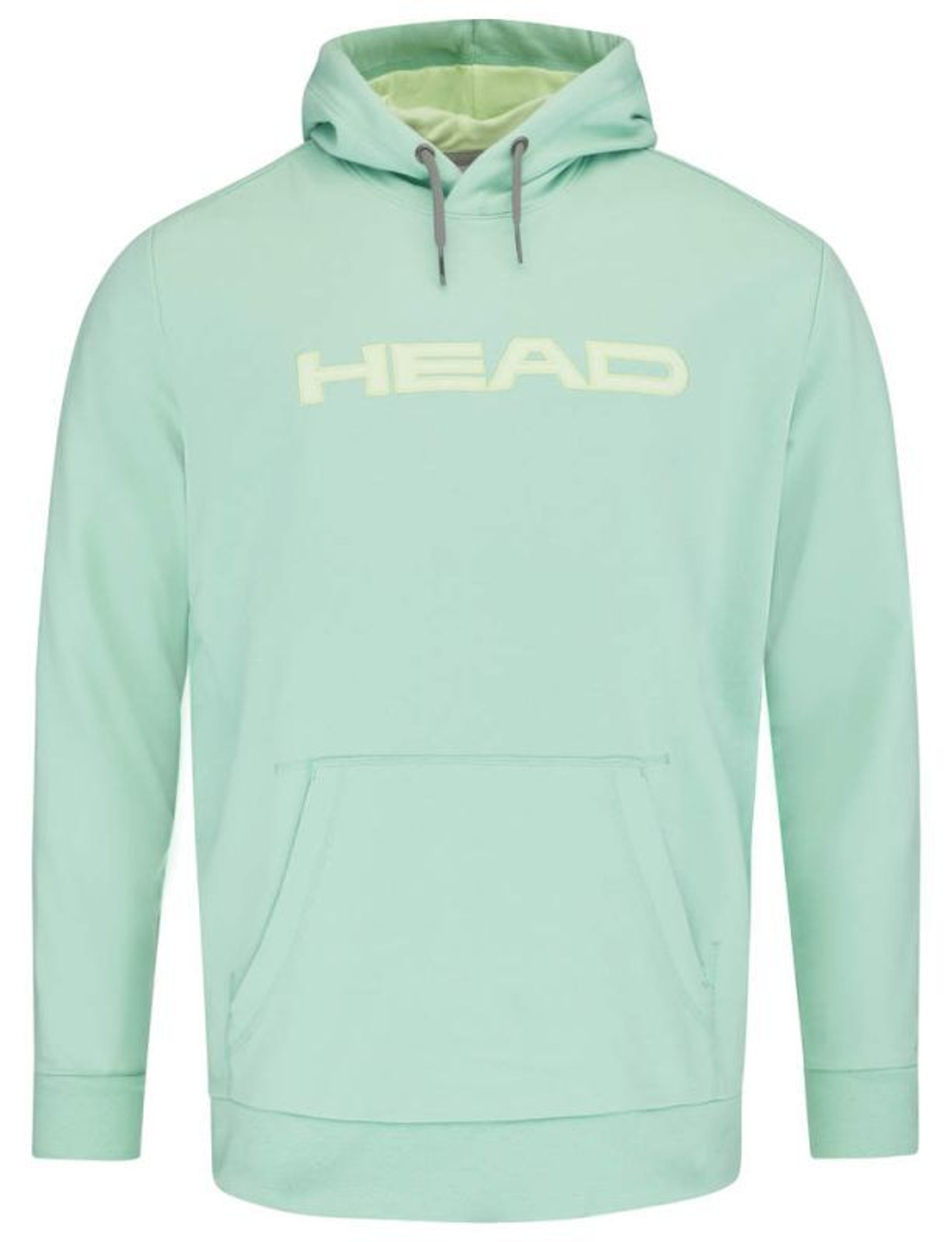 Мужская теннисная кофта Head Club Byron Hoodie - поясtel green/light green