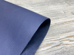 Натуральная кожа Luxury Tannery Bright Blue текстура