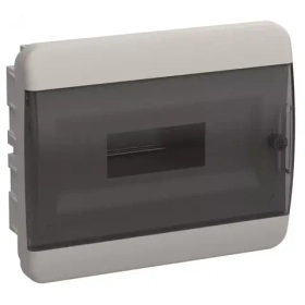 Корпус пласт. ЩРВ-П-12 IP41 черн. прозр. дверь TF5-KP12-V-12-41-K01-K03