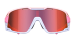 Спортивные очки 720armour Flash / Matte White / Light Pink Begonia Temple / HC Red Black / Cylinder Lens
