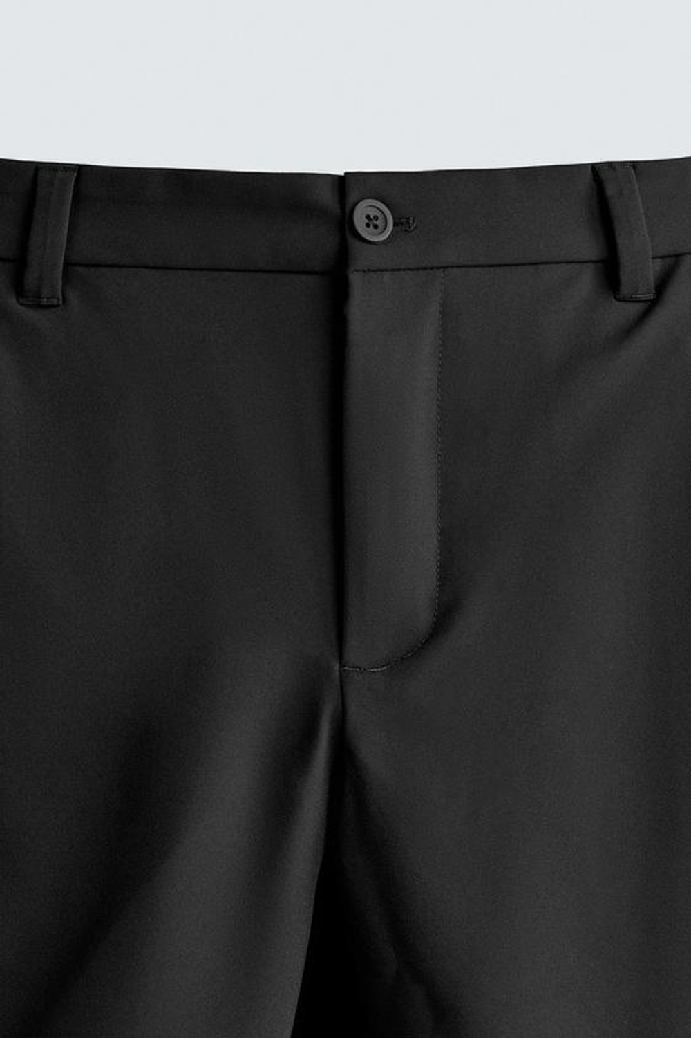 ZARA КОМФОРТНЫЕ ТЕХНОЛОГИЧНЫЕ ШОРТЫ, ЧЕРНЫЙ